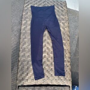 Shapermint High-Rise Shaping Leggings Tights Navy Shapewear